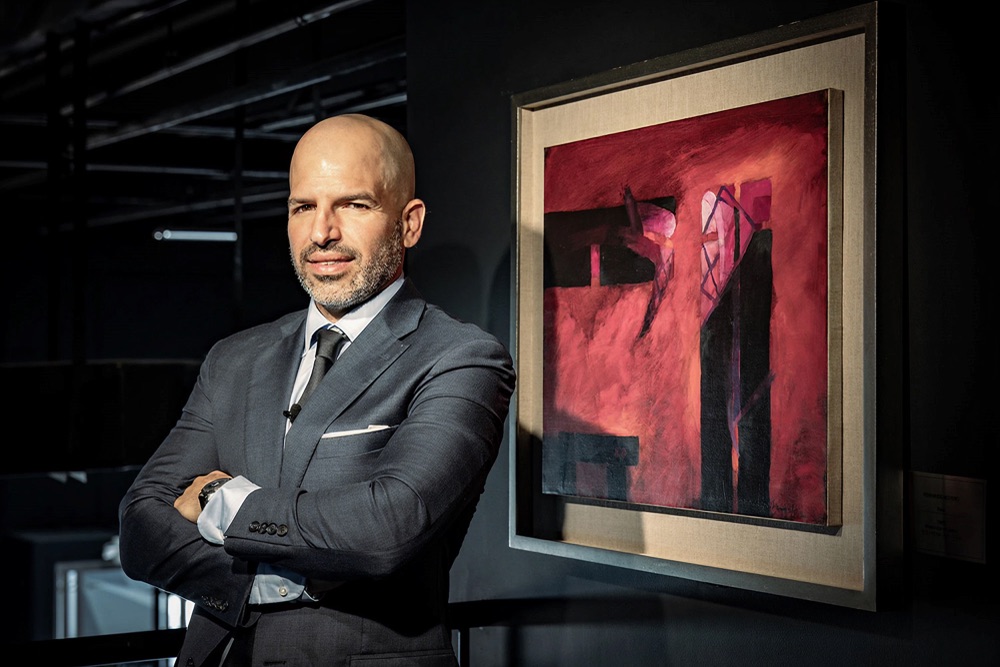 The Rise of Art That Defines a Room